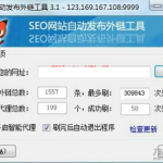 SEO网站自动发布外链工具 免费外链发布软件_软件工具