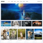 H5自适应响应式相册图片网站模板 – 图片壁纸类网站源码下载