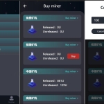 H5打包版双语言的虚拟币矿机交易系统 USDT支付 矿机系统 存币生息