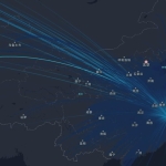网站访客大数据腾讯地图API展示源码