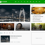 织梦绿色响应式美容养生新闻资讯博客网站模板 自适应手机端