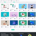 功能强大的国外商业PHP在线教育系统LMS源码/直播课程系统