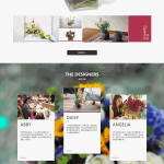 易优cms响应式花卉插花培训企业网站模板源码 自适应手机端 带后台安装版