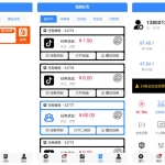【抖音快手点赞系统】全新蓝色UI+完整后台