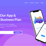 多用途app软件业务介绍官网模板