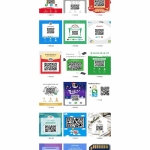 五合一收款码在线生成网站源码HTML单页版多模板免安装